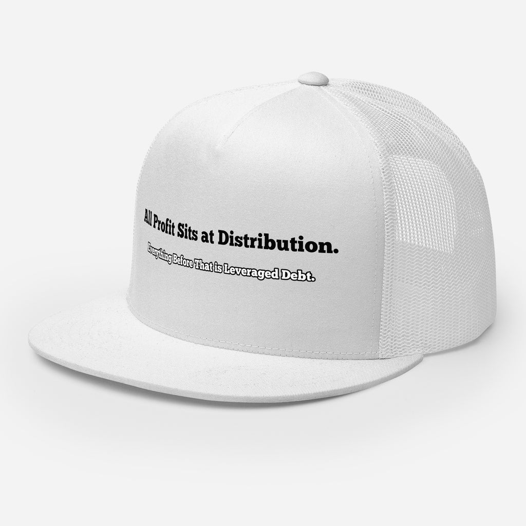 Graphic statement cap Where is the Profit design
