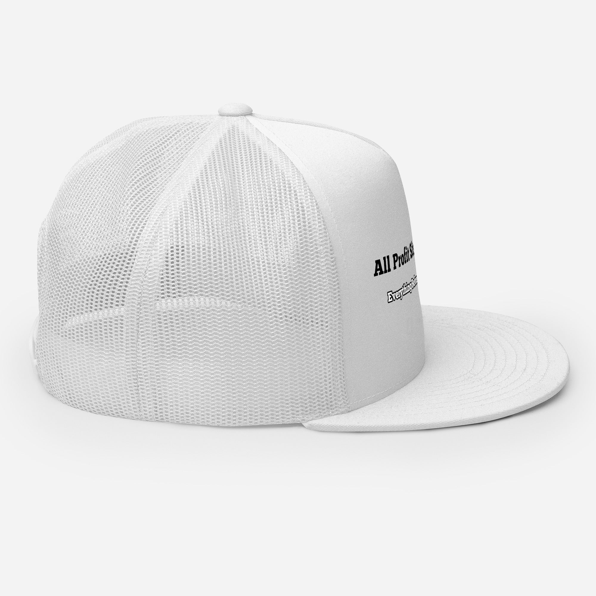 Graphic statement cap Where is the Profit design
