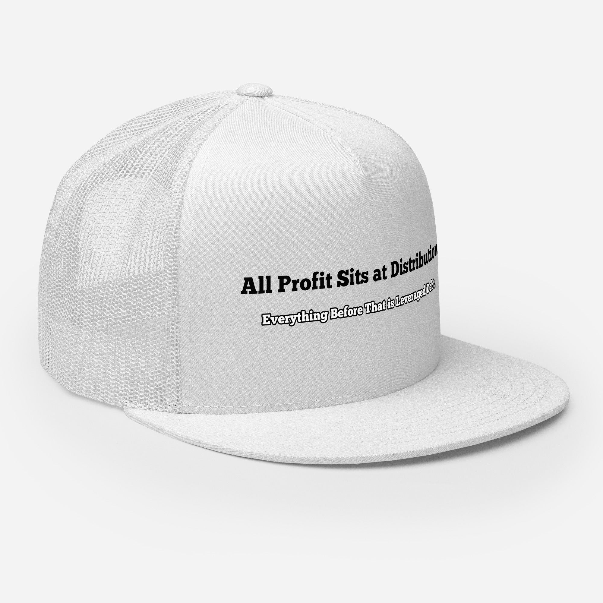 Graphic statement cap Where is the Profit design