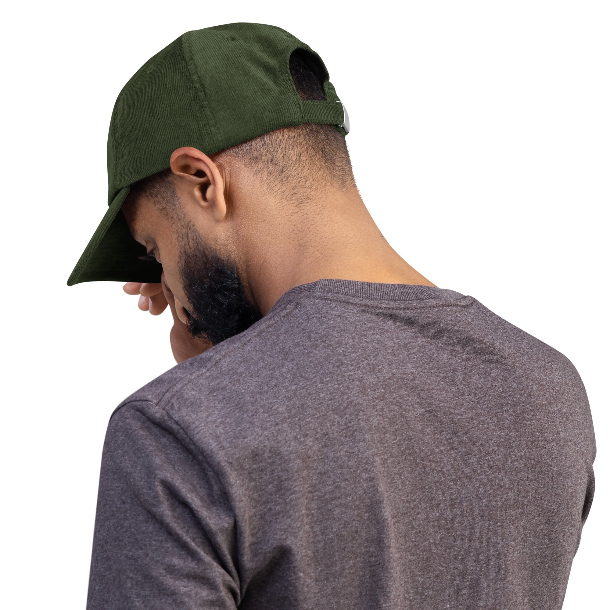 Failure Plus Corduroy Hat — Dark Olive, 100% Cotton Corduroy
