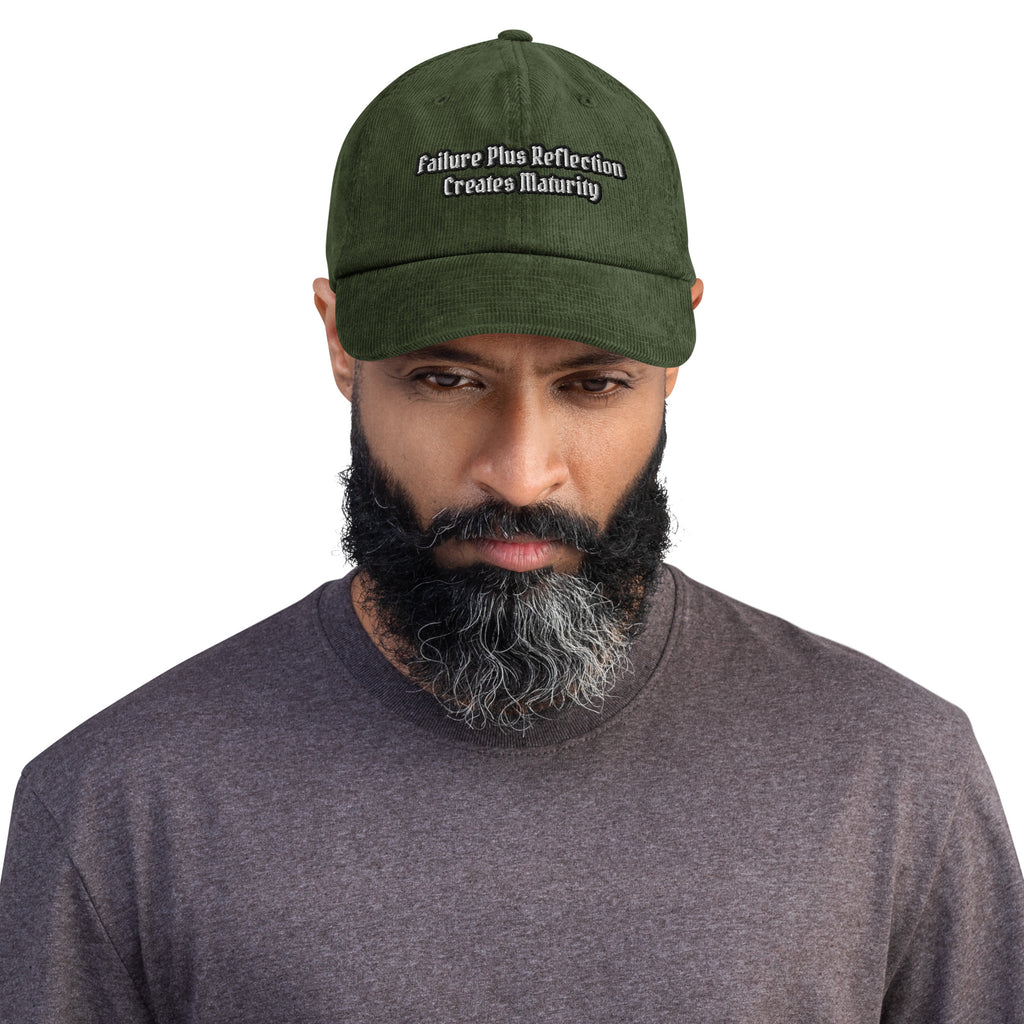 Failure Plus Corduroy Hat — Dark Olive, 100% Cotton Corduroy