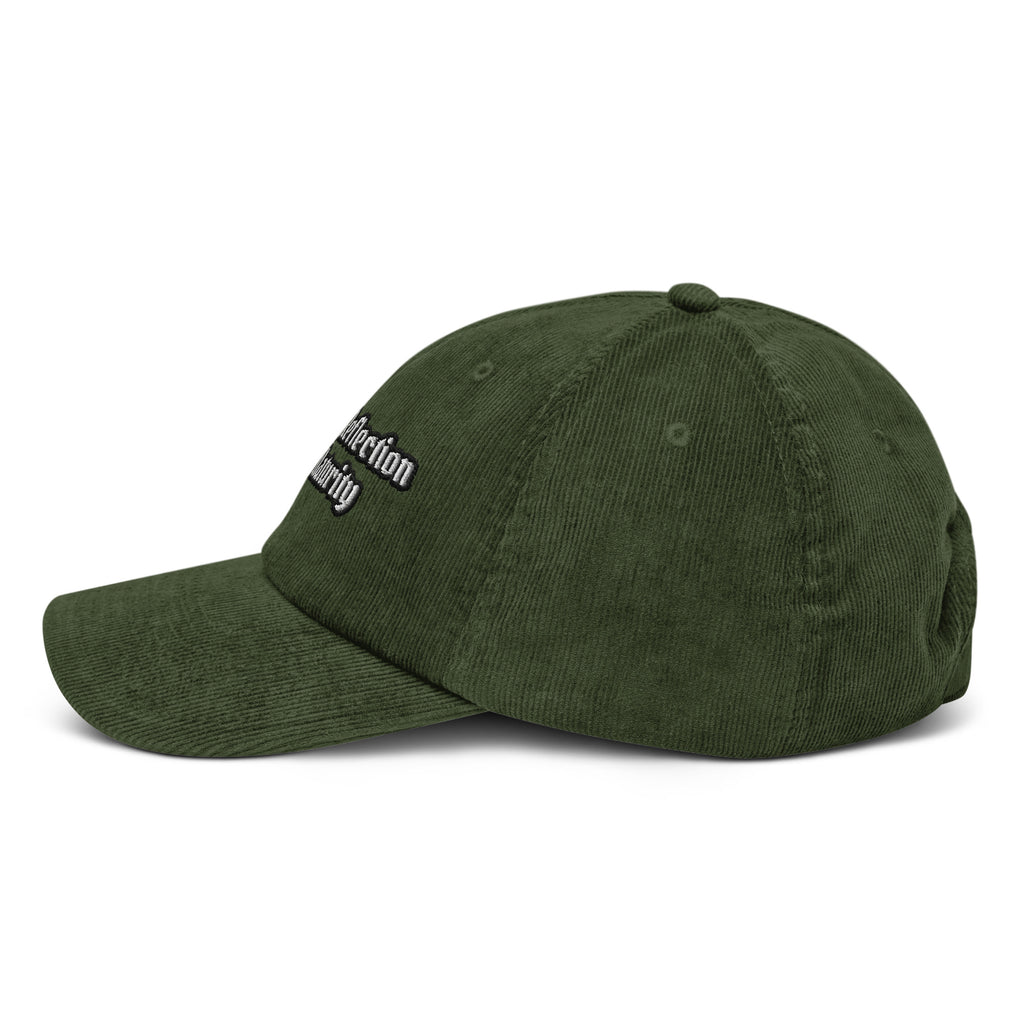 Failure Plus Corduroy Hat — Dark Olive, 100% Cotton Corduroy
