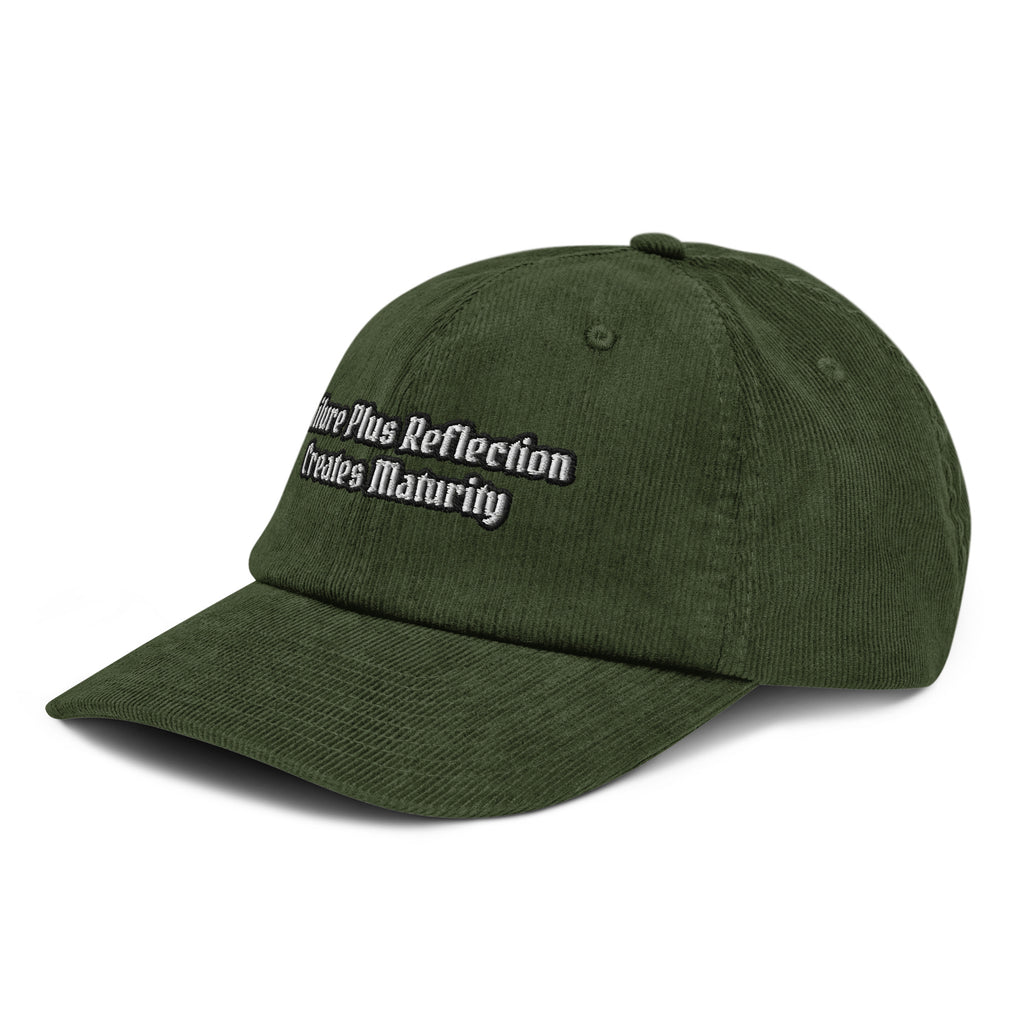 Failure Plus Corduroy Hat — Dark Olive, 100% Cotton Corduroy