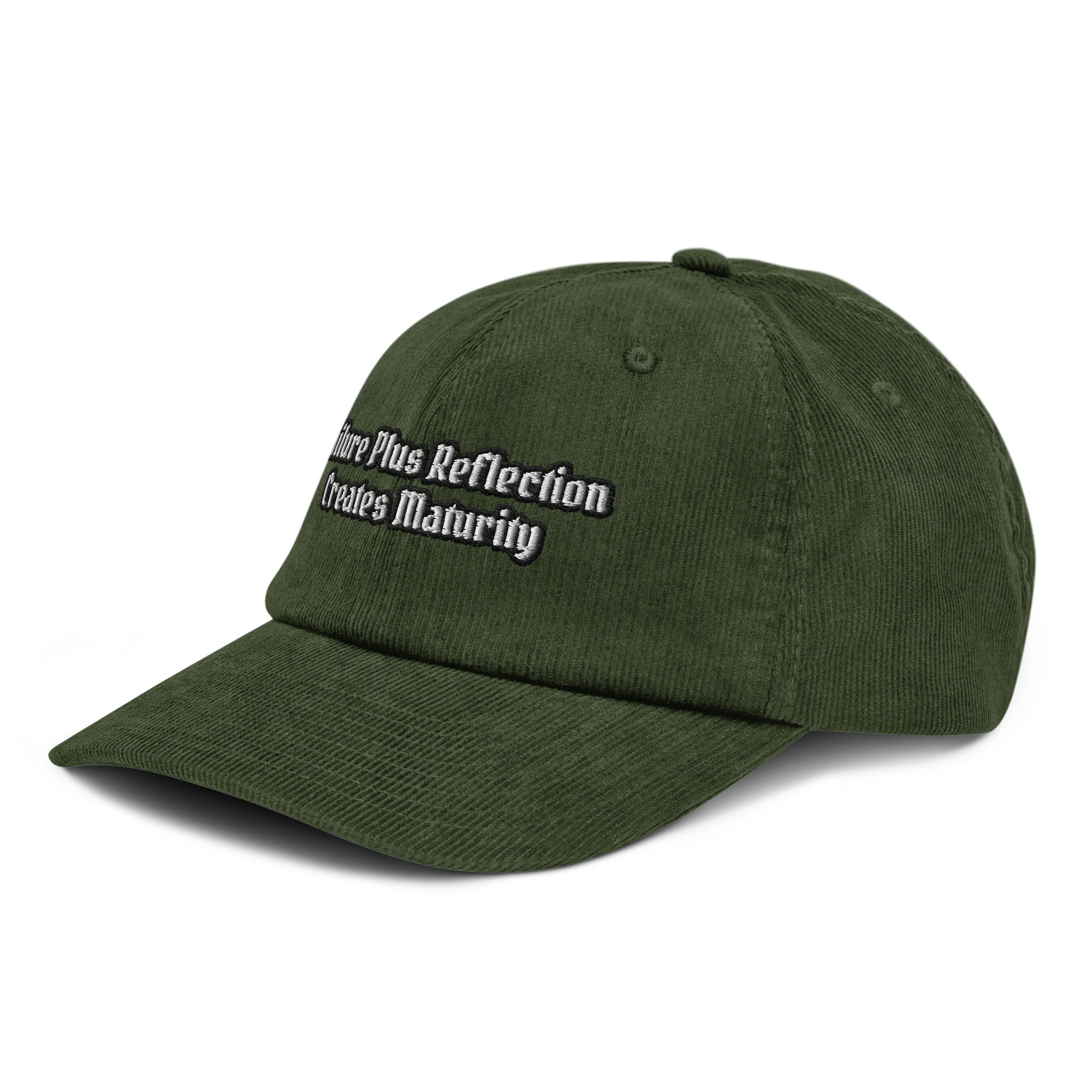 Failure Plus Corduroy Hat — Dark Olive, 100% Cotton Corduroy