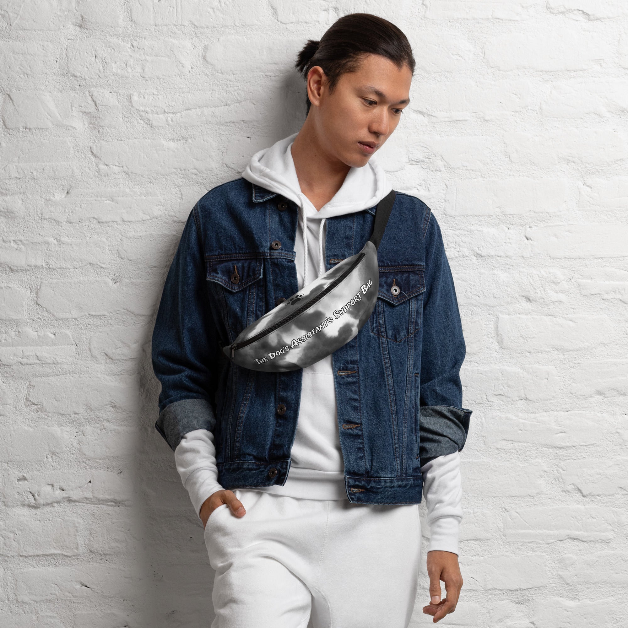 Dog walking fanny pack The Dog's Assistant support bag