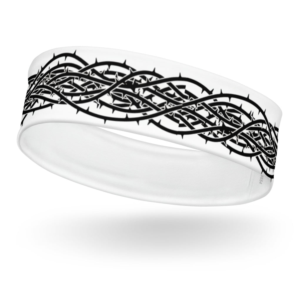 Graphic workout headband Pain Reflection design