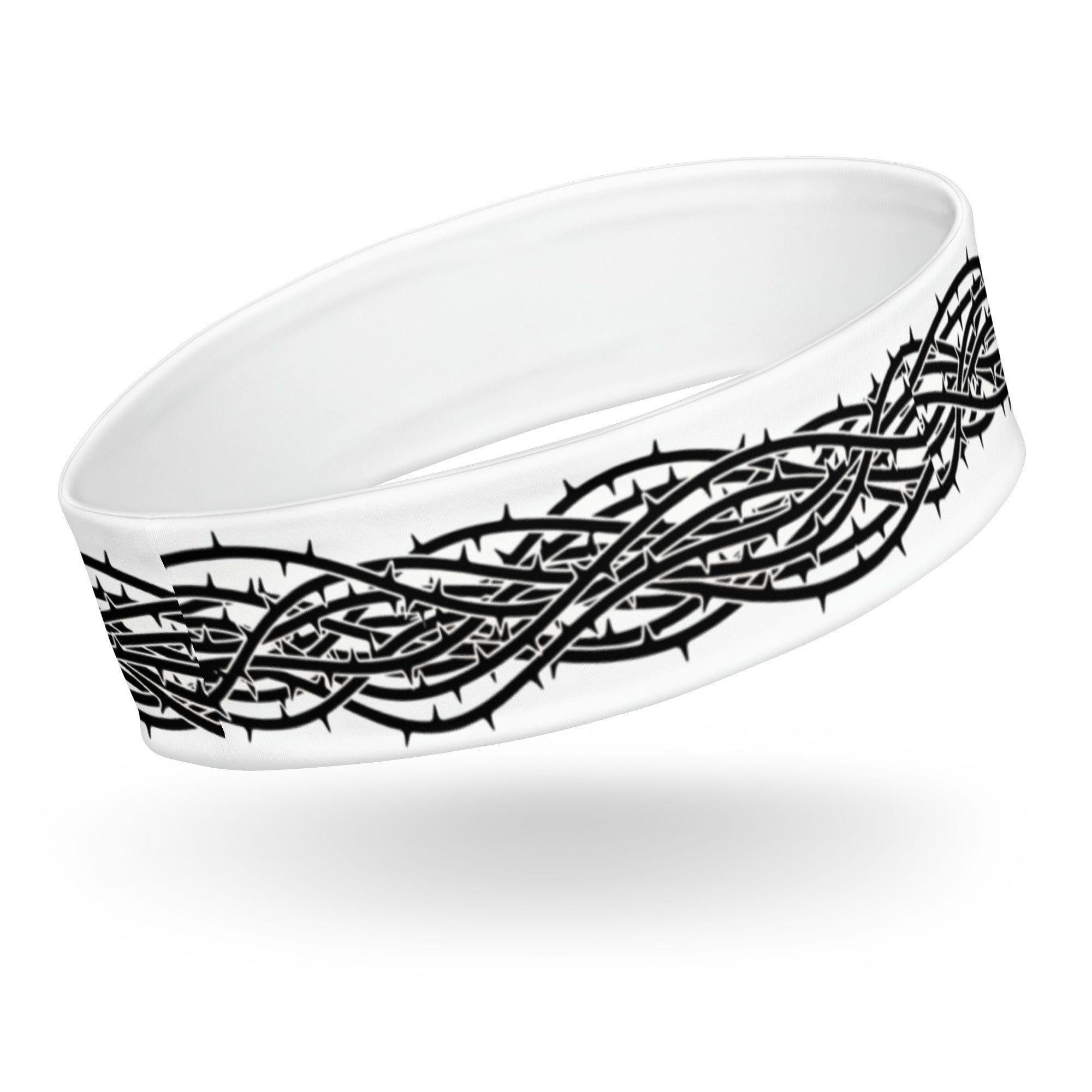 Graphic workout headband Pain Reflection design