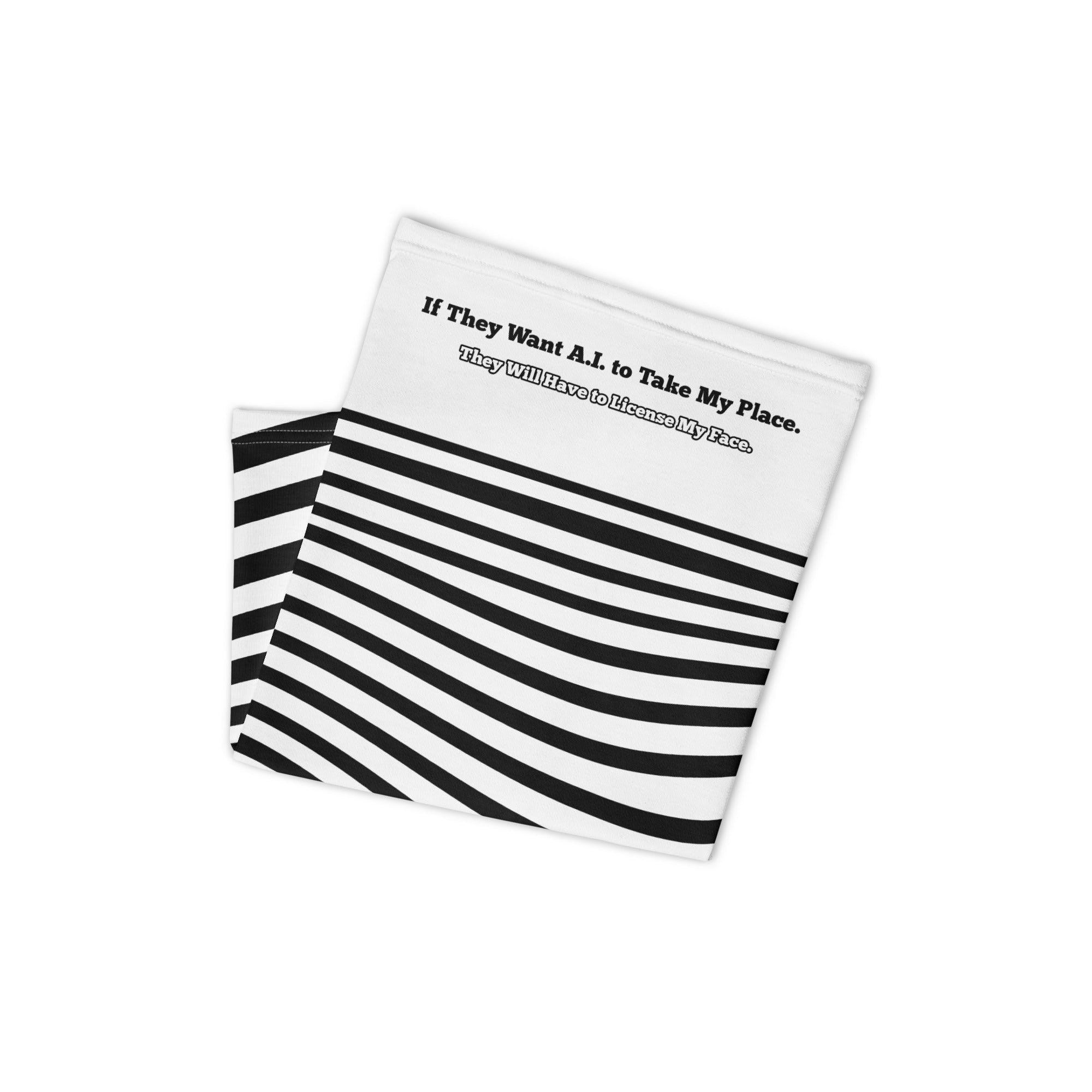 License My Face bandana and headband accessory