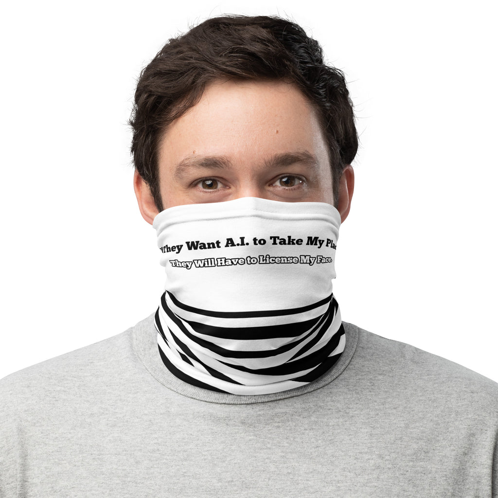 License My Face bandana and headband accessory