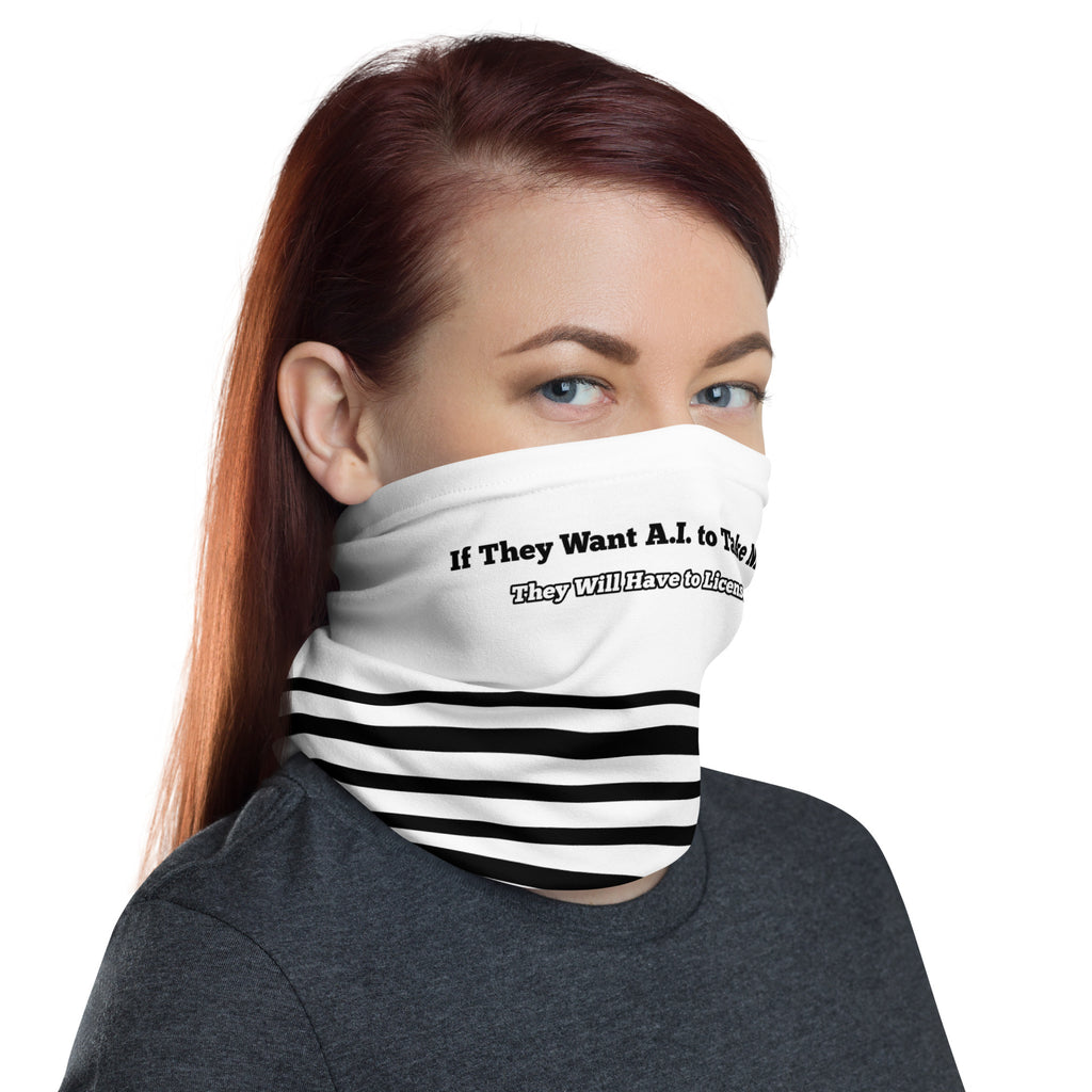 License My Face bandana and headband accessory