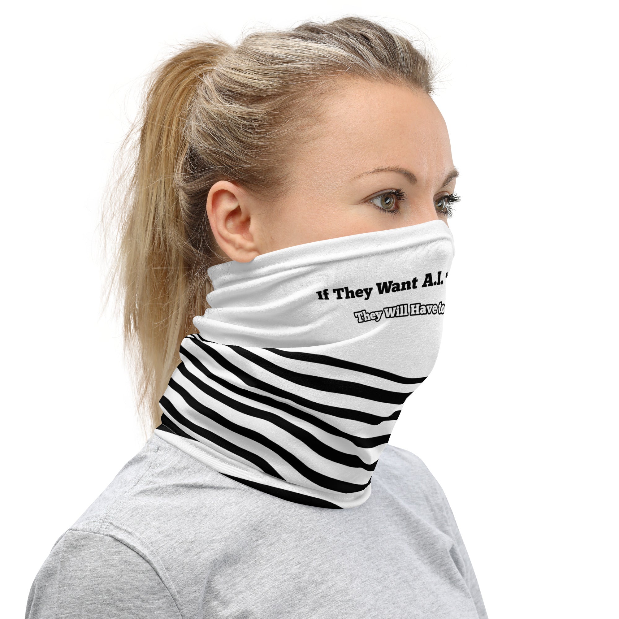 License My Face bandana and headband accessory