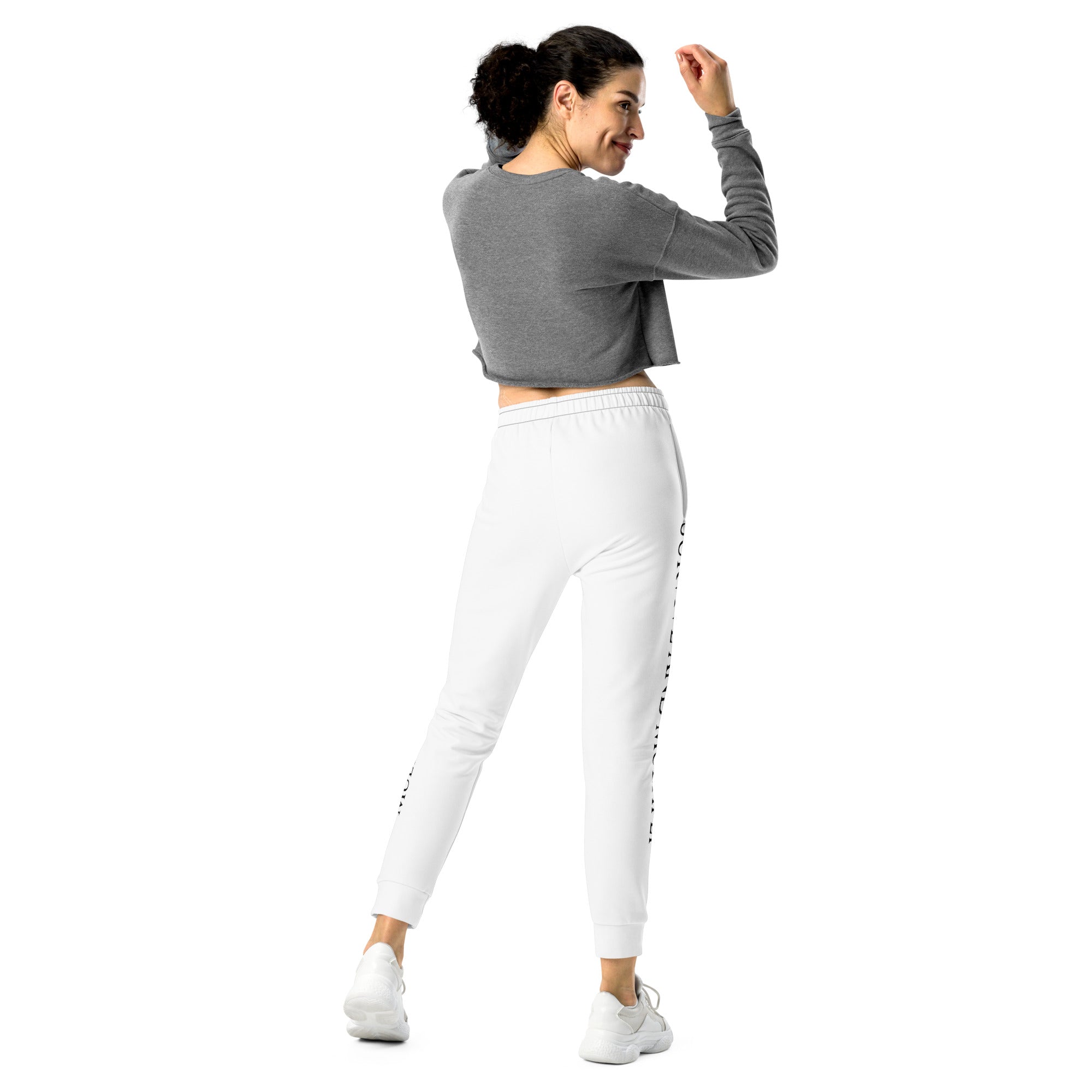 Graphic athleisure joggers Meaning of Life design