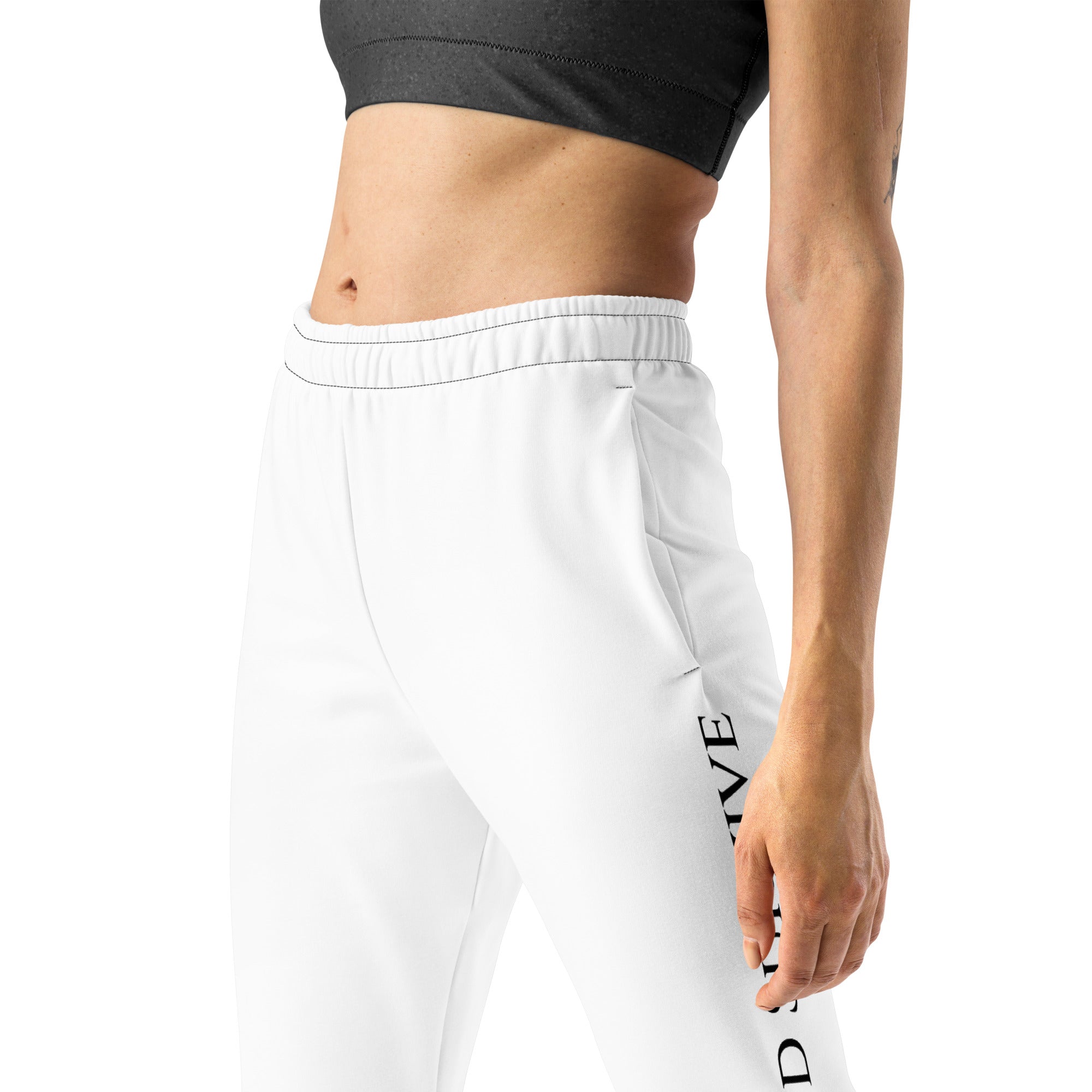 Graphic athleisure joggers Meaning of Life design
