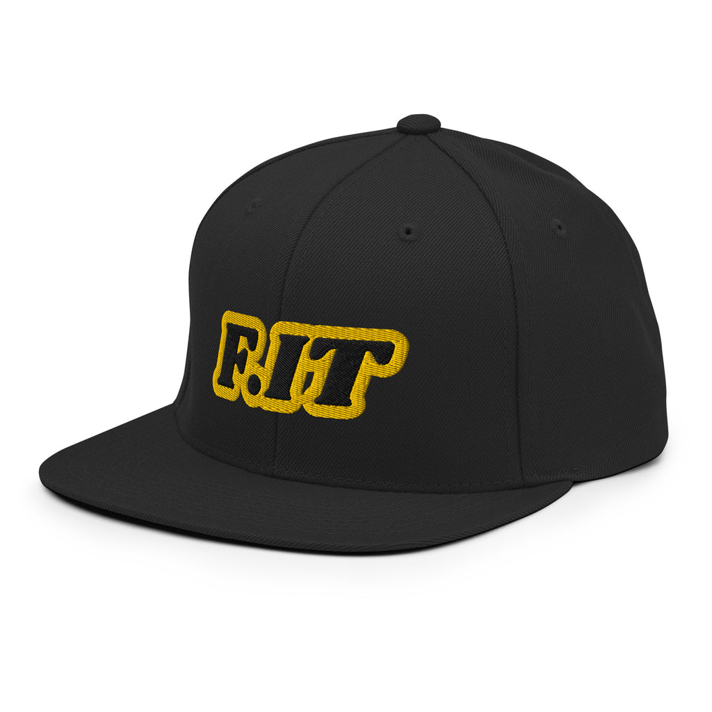 "F.IT" flat brim snapback