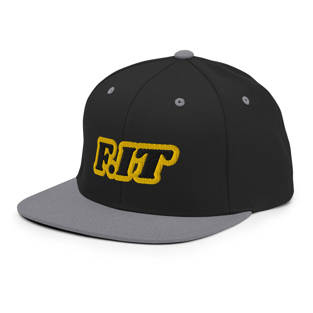 "F.IT" flat brim snapback
