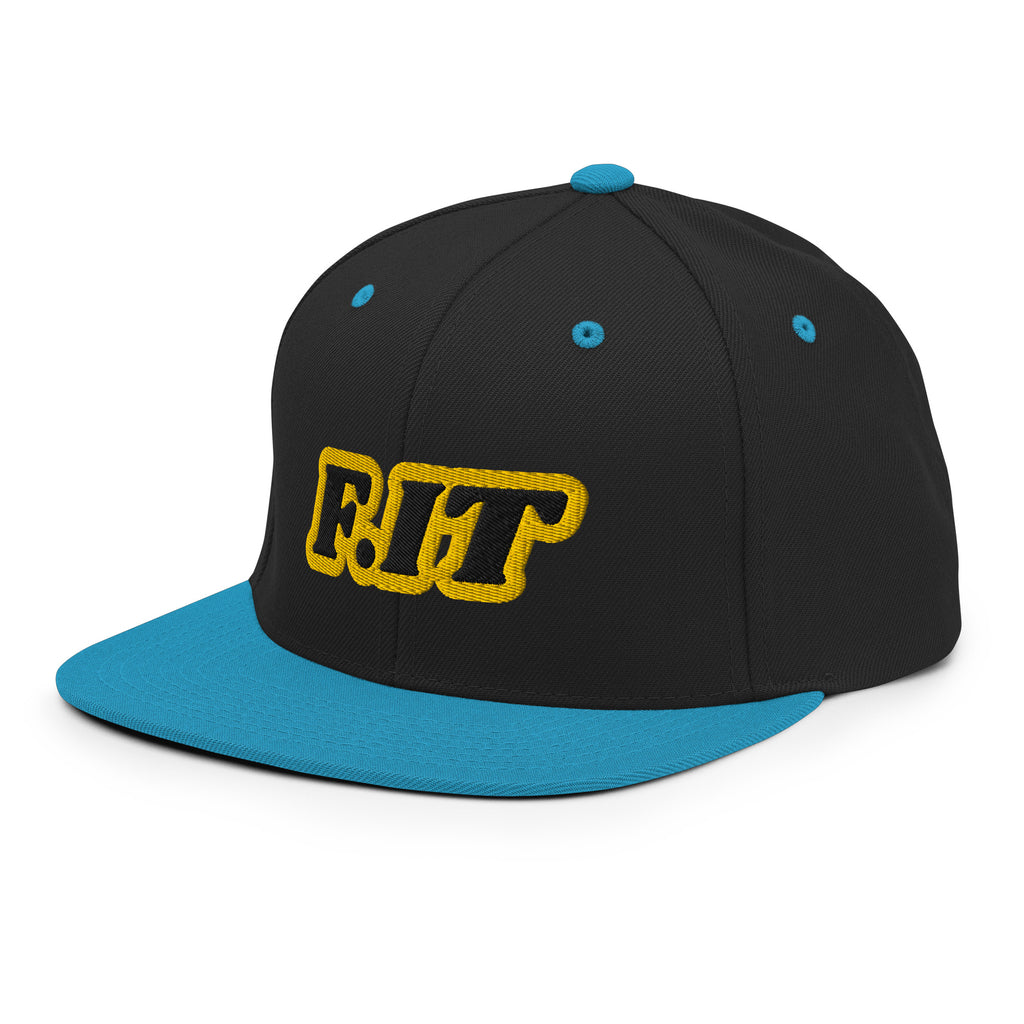 "F.IT" flat brim snapback