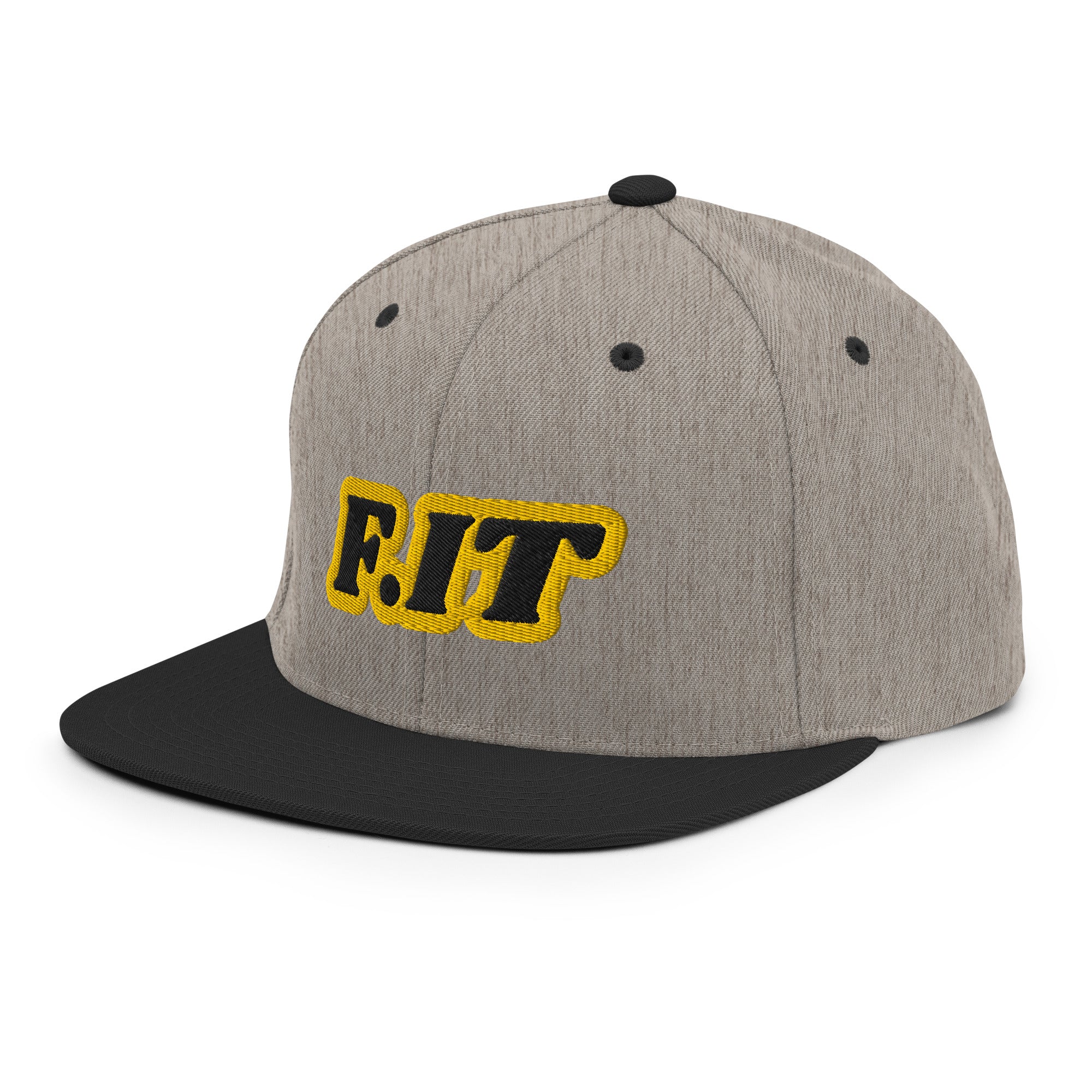 "F.IT" flat brim snapback