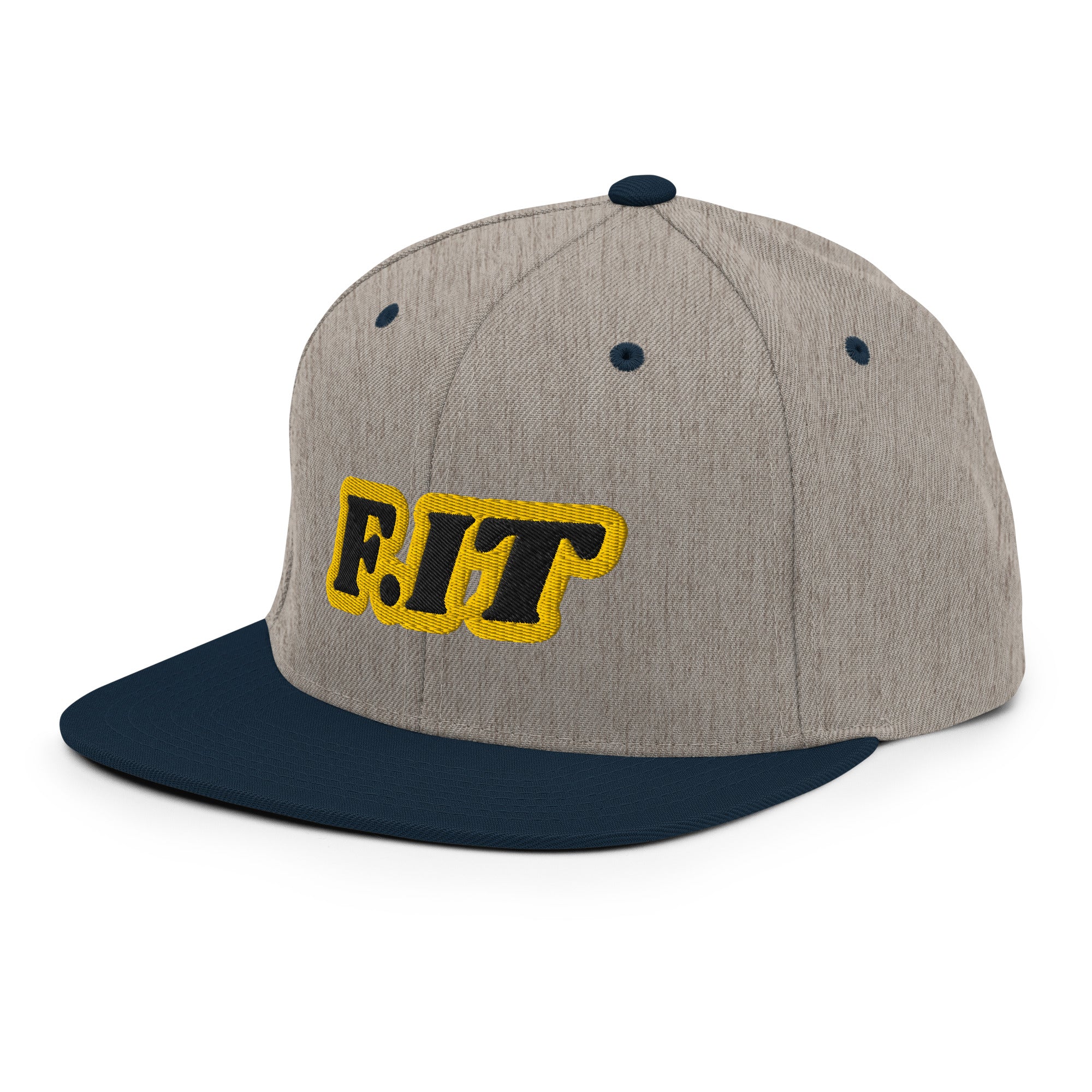 "F.IT" flat brim snapback