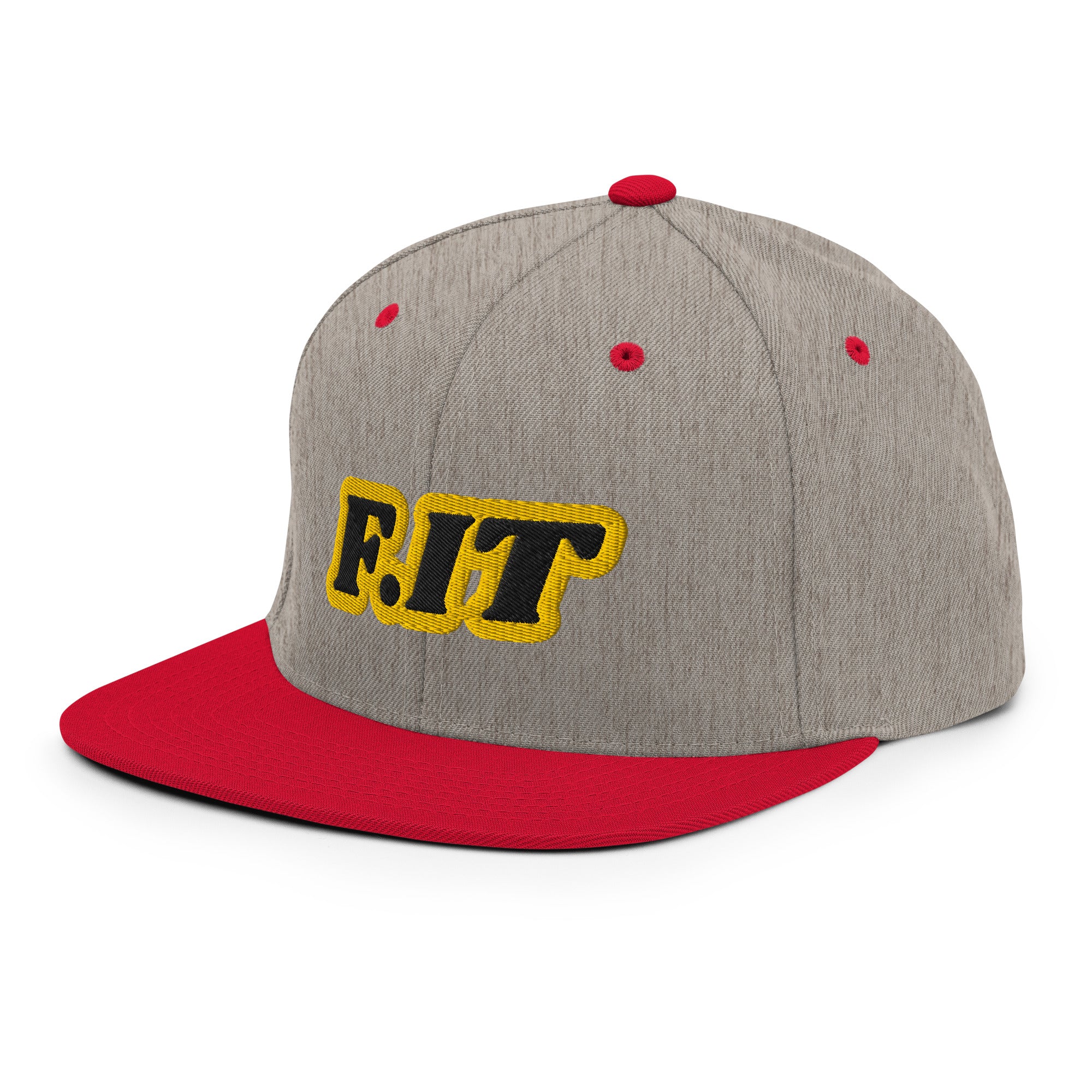 "F.IT" flat brim snapback