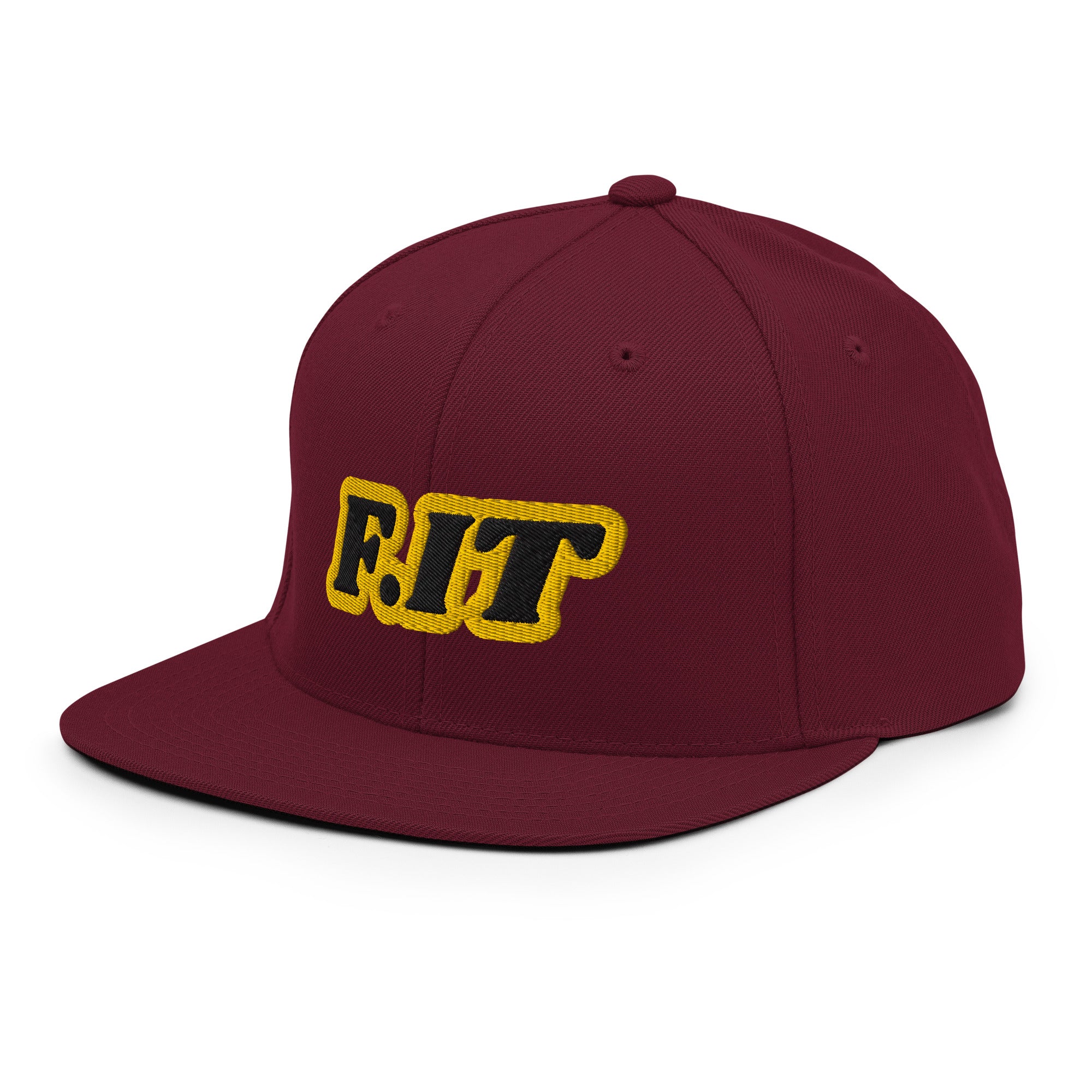 "F.IT" flat brim snapback