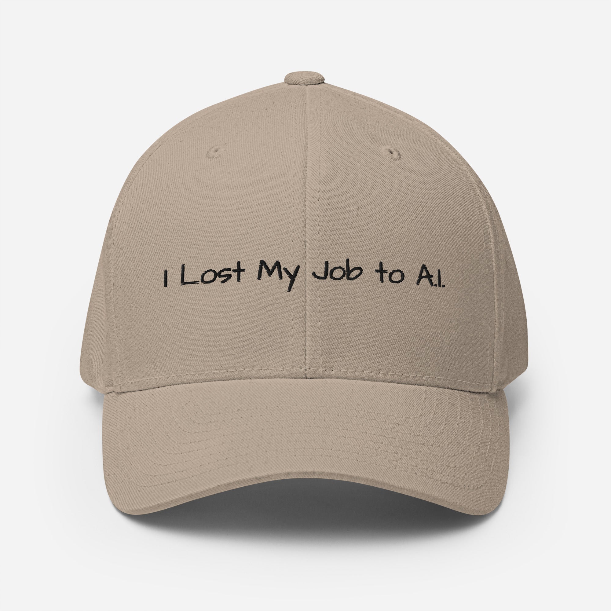 AI themed graphic hat embroidered cap