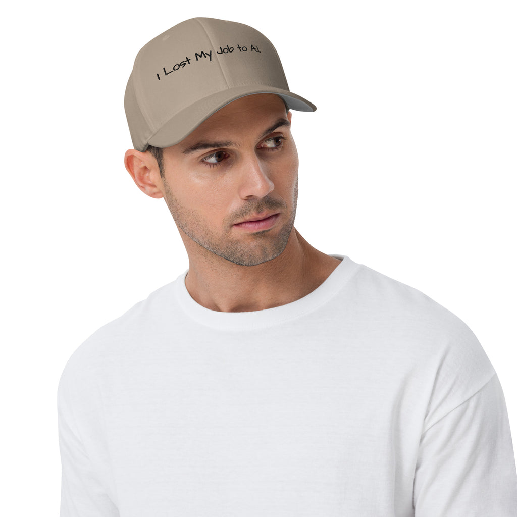 AI themed graphic hat embroidered cap