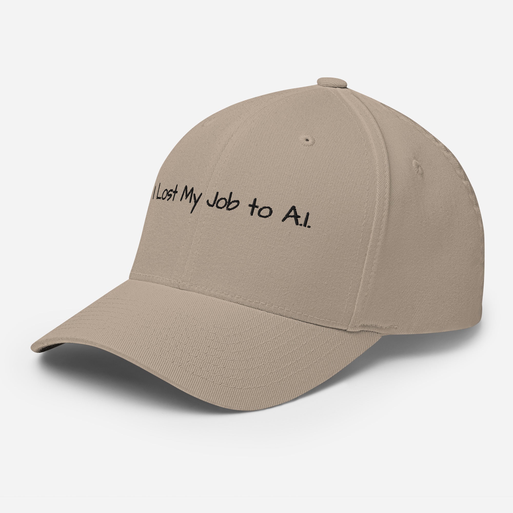 AI themed graphic hat embroidered cap