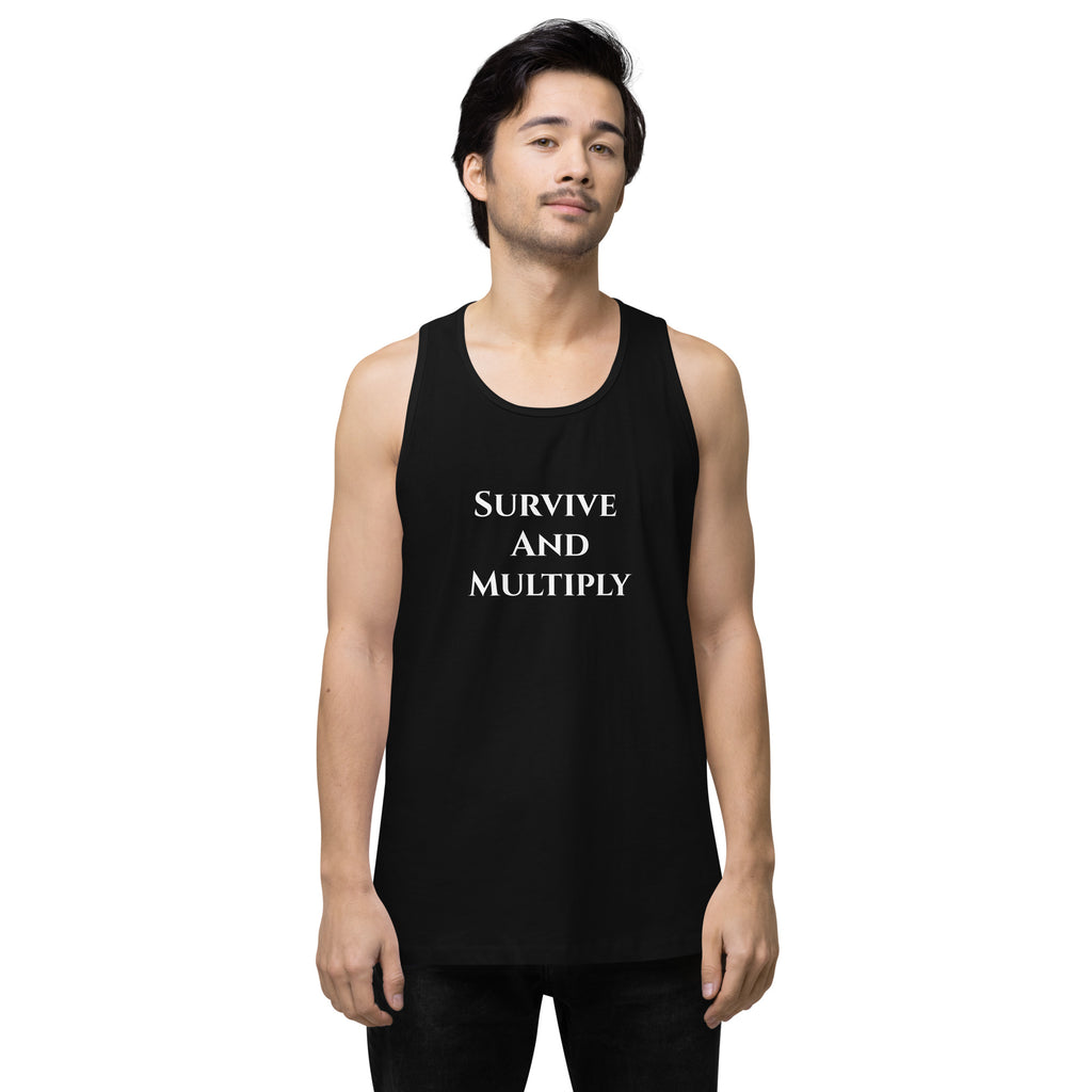 Meaning of Life graphic sleeveless shirt