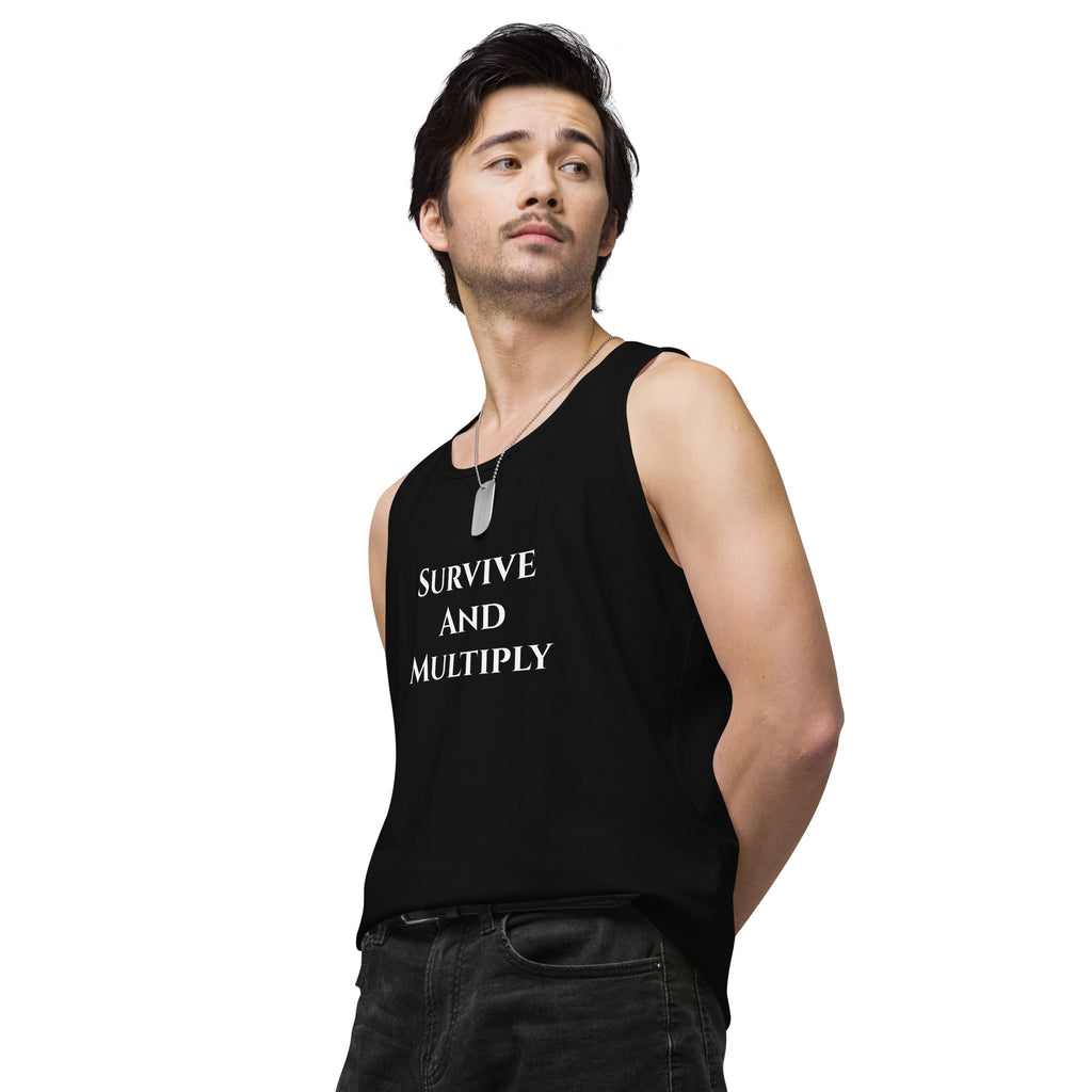 Meaning of Life graphic sleeveless shirt