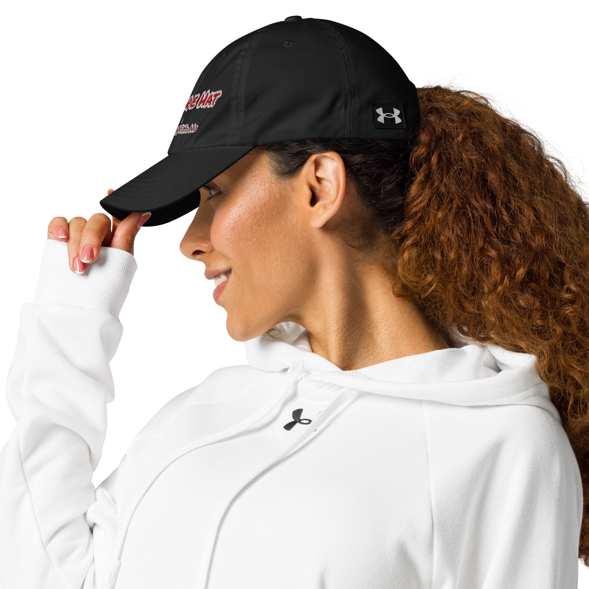 Graphic performance cap Migraine design