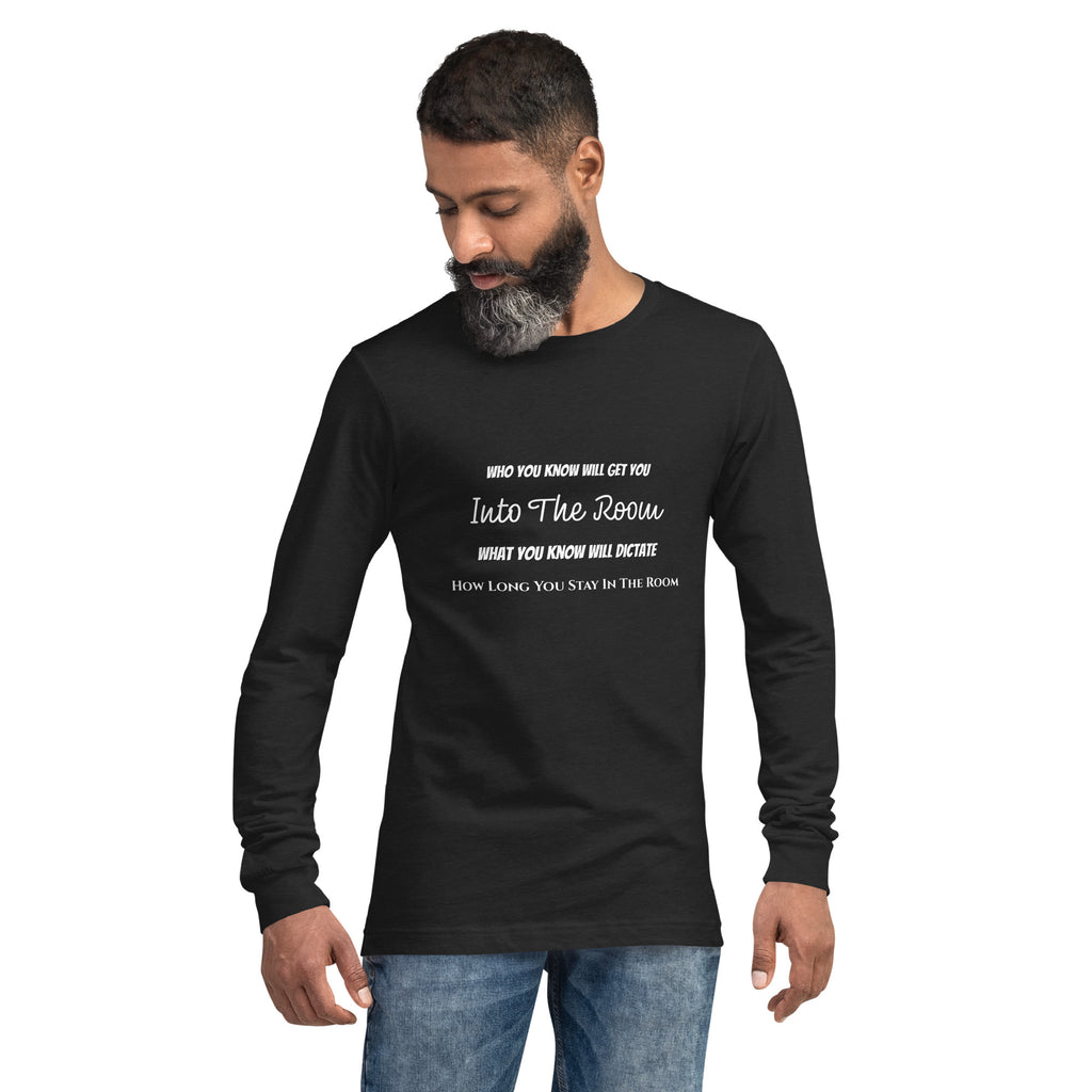 Graphic long sleeve shirt Networking Core Thesis design