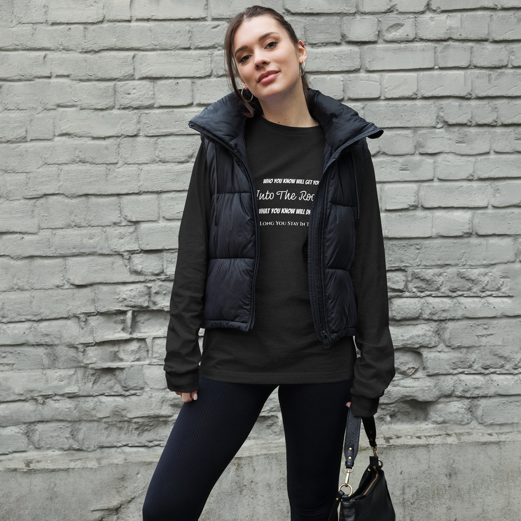 Graphic long sleeve shirt Networking Core Thesis design