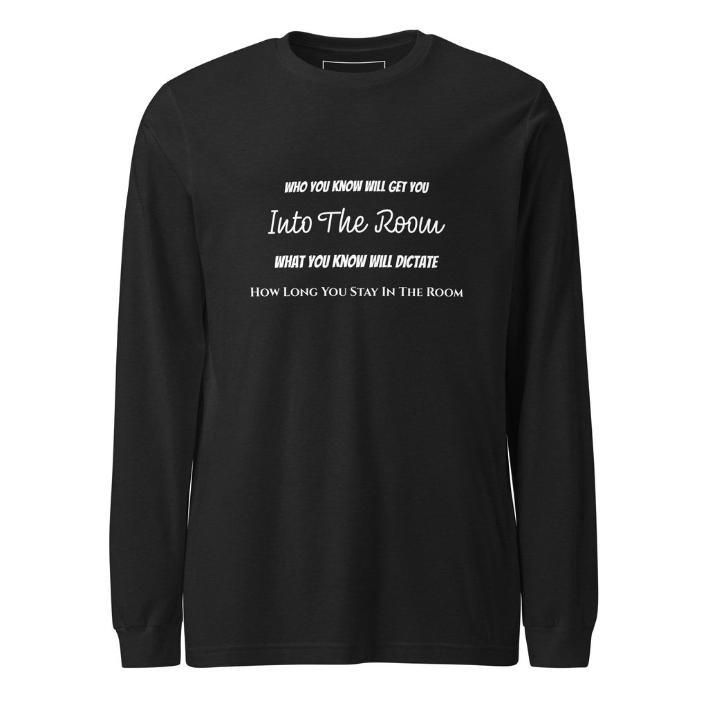 Graphic long sleeve shirt Networking Core Thesis design