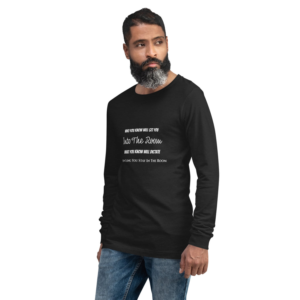 Graphic long sleeve shirt Networking Core Thesis design