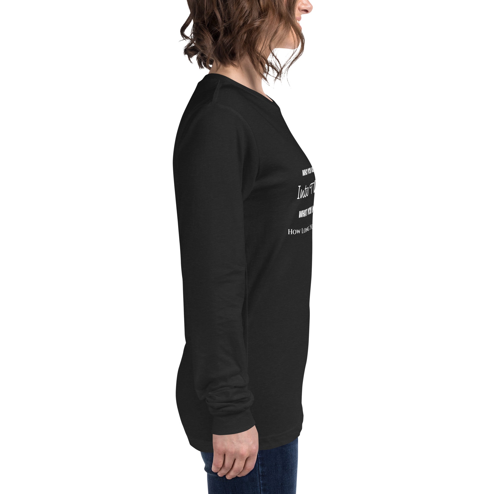 Graphic long sleeve shirt Networking Core Thesis design
