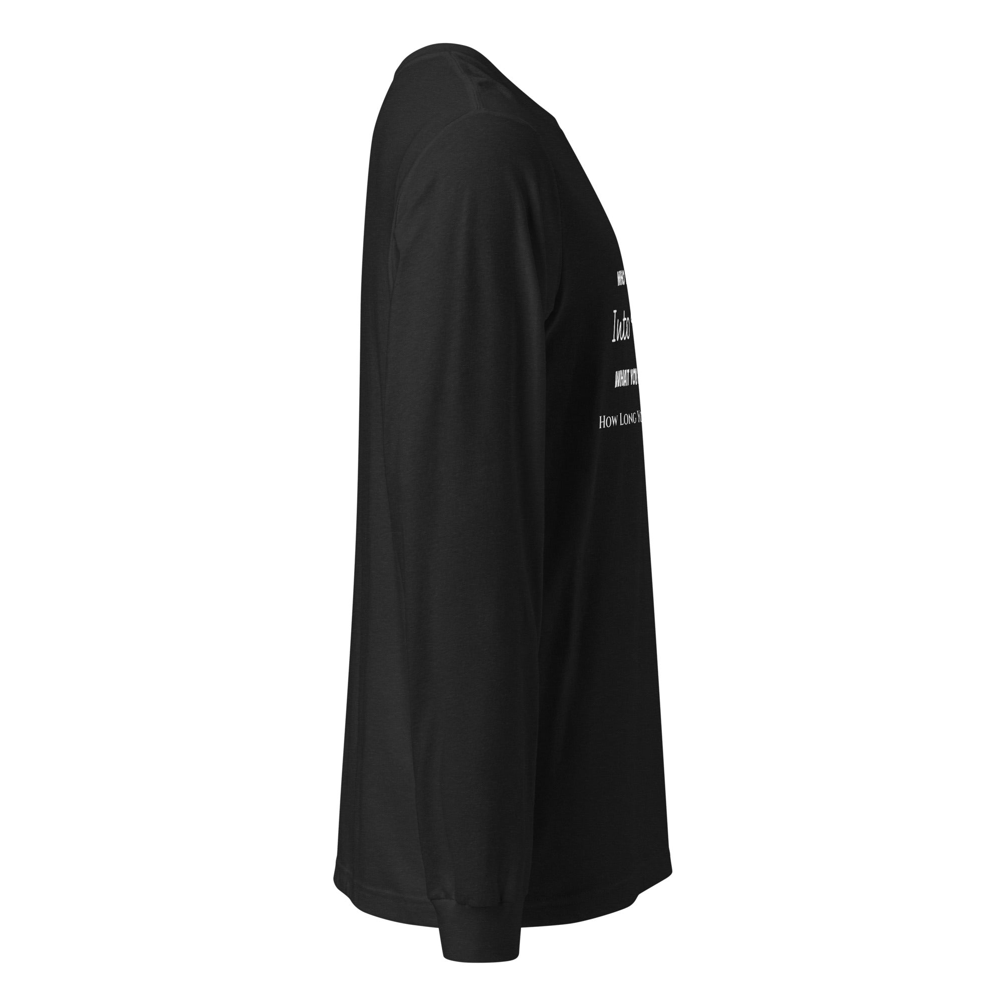 Graphic long sleeve shirt Networking Core Thesis design